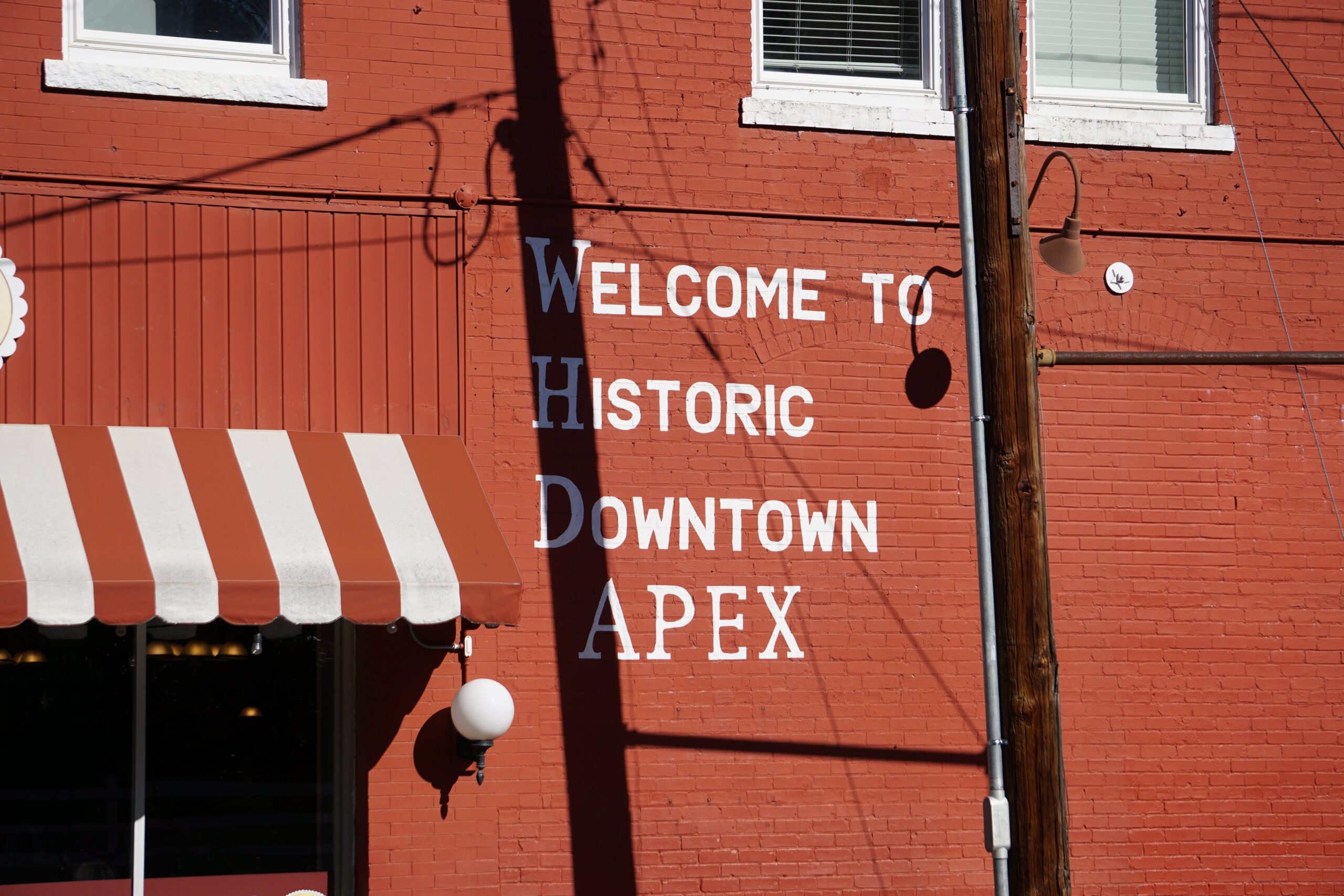 Apex NC Historic Downtown