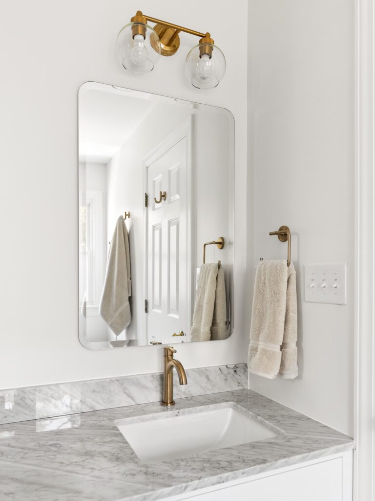 Cary Bathroom Remodeling Rectangle Mirrors