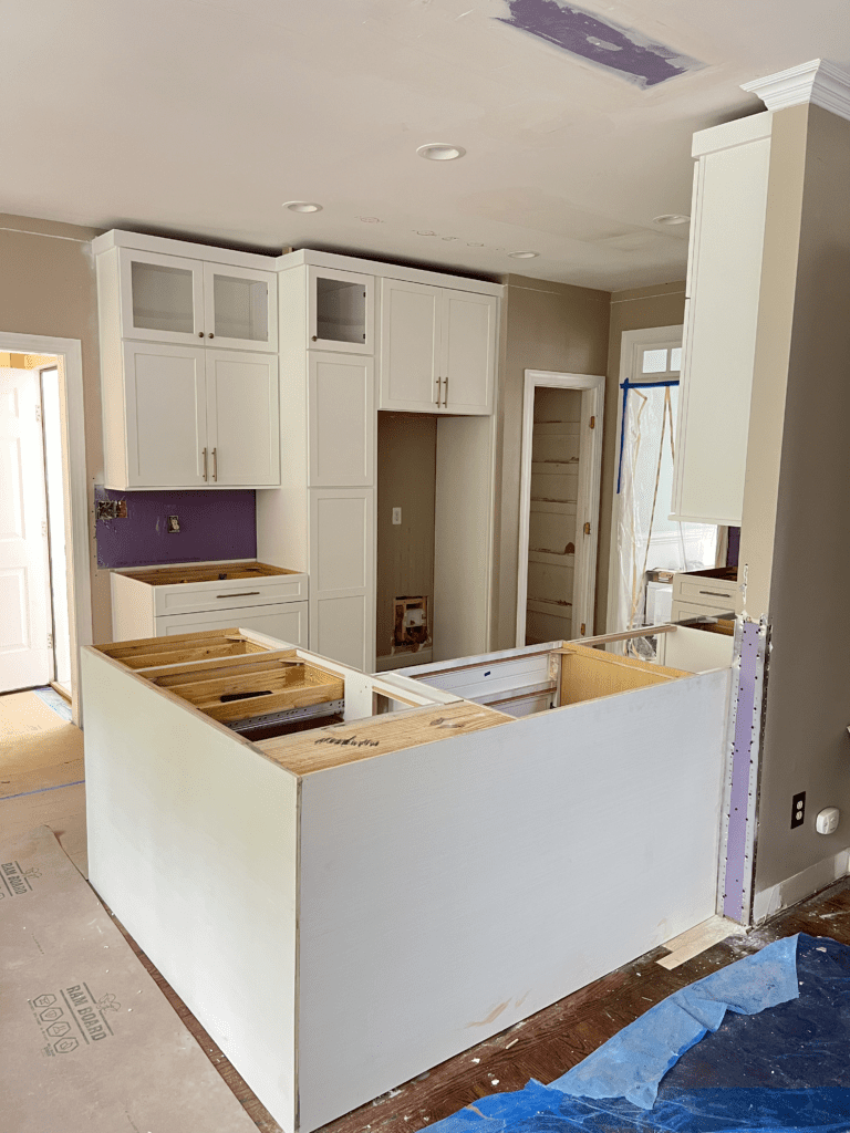 Cary Kitchen Remodel Cabinet Installation