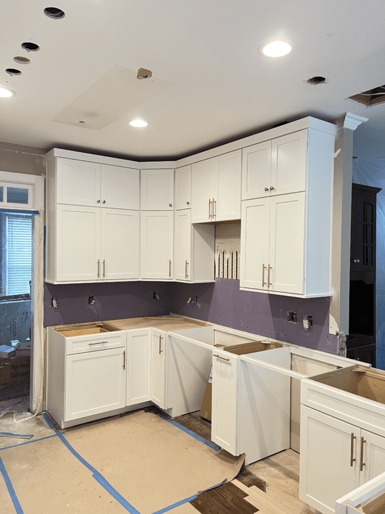 Cary Kitchen Remodeling Recess Light Install
