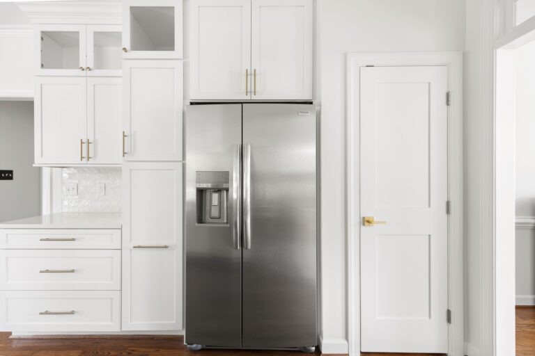 Cary Kitchen Remodeling Stainless Steel Fridge