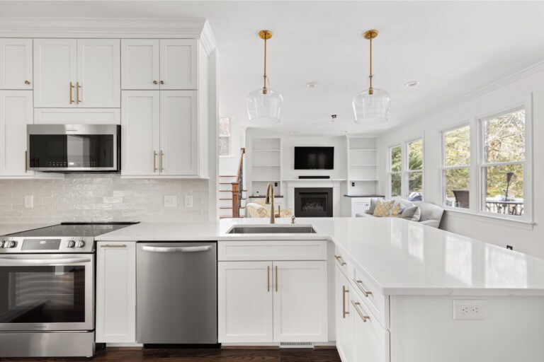 Cary Kitchen Remodeling White Cabinet Crown