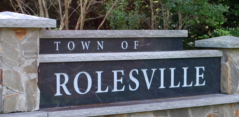 Rolesville NC Sign