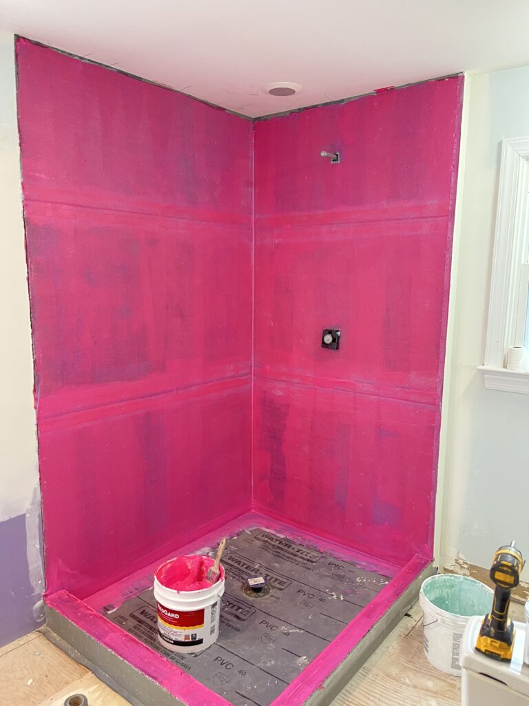 Cary Bathroom Remodel Montauk Shower Waterproofing