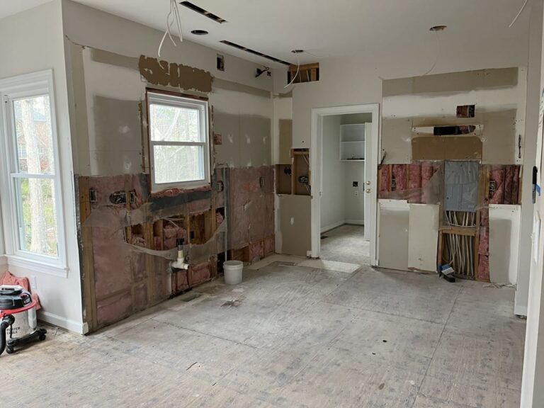 Cary Kitchen Remodeling Rough Mechanicals